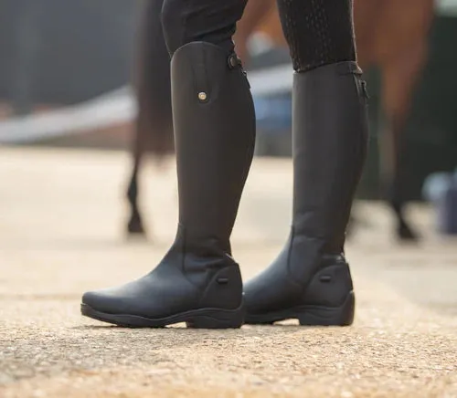 Mark Todd Fleece Lined Tall Winter Boot Wide Calf