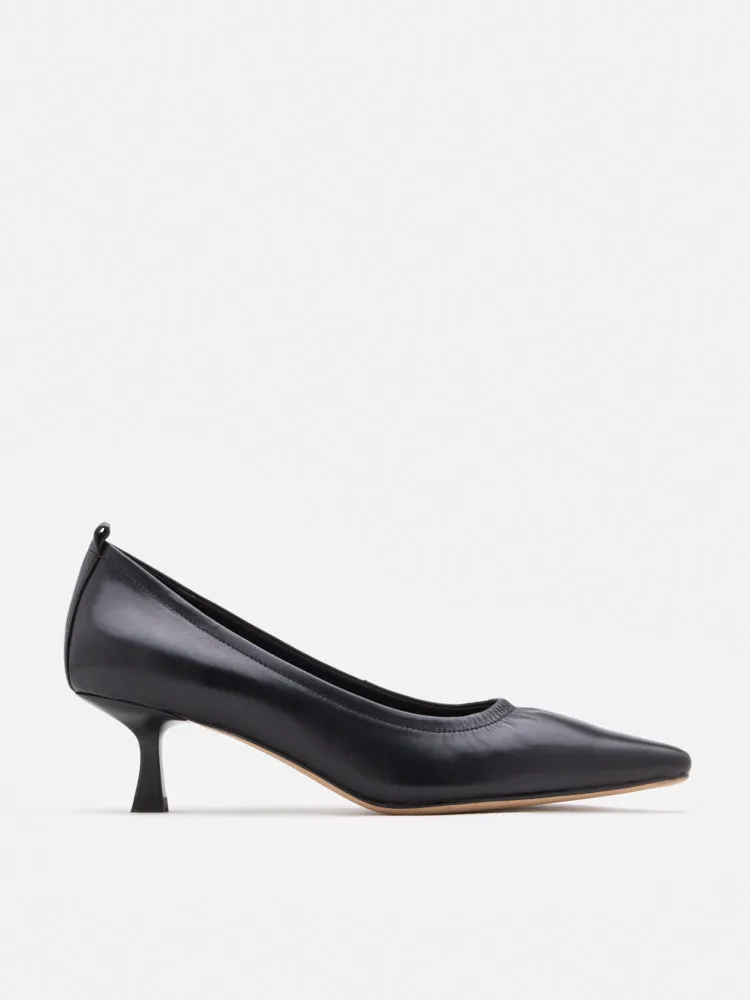 Philo Pointed Toe Low Heels