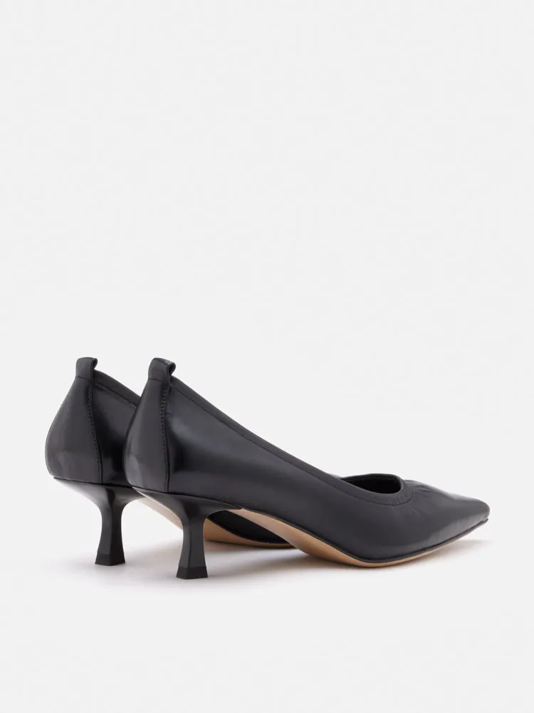 Philo Pointed Toe Low Heels
