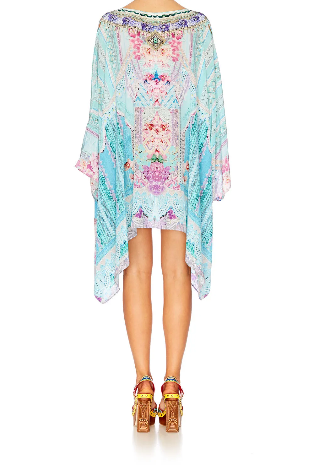 SPLIT SHOULDER SHORT KAFTAN GARDEN STATE