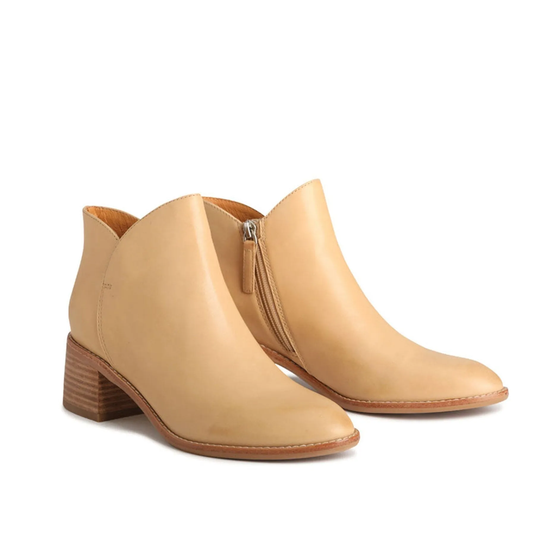 WYLIE LEATHER ANKLE BOOTS